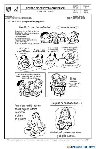 Parabola de los talentos