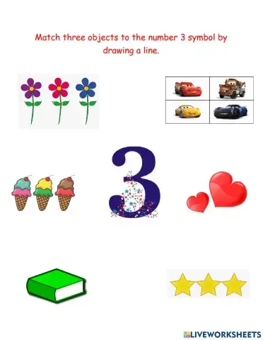 Matching The Number 3