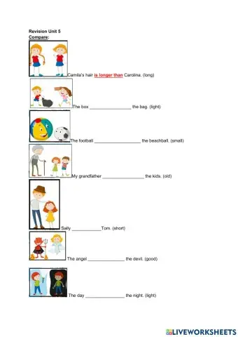 REVISION Bright Ideas 3 Unit 5