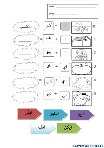 Huruf & perkataan Jawi
