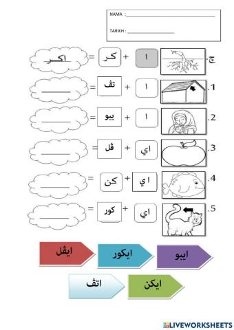 Huruf & perkataan Jawi