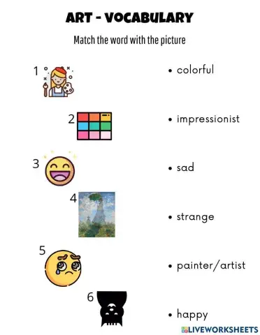 Art vocabulary