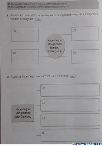 Bendera Malaysia-Latihan