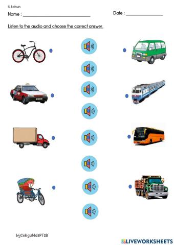 Listen to and choose the correct answer