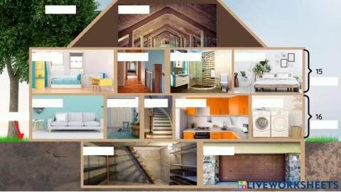 Rooms of a House