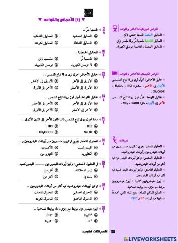 الاحماض والقواعد ود 1443هـ road