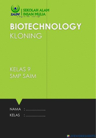 Biotechnology