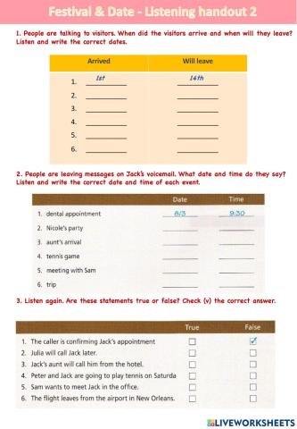 Festival Listening Ws2