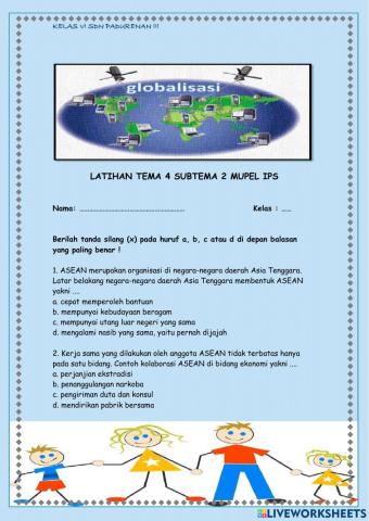 Tema 4 subtema 2 mupel ips kelas 6