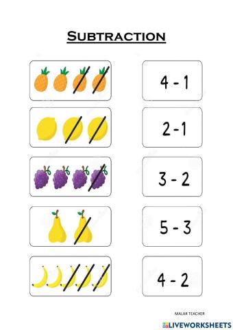 Subtraction