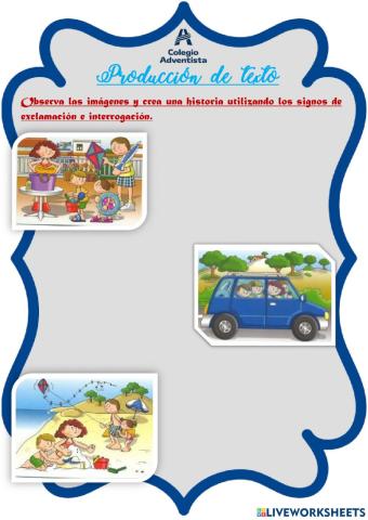 Producción de texto