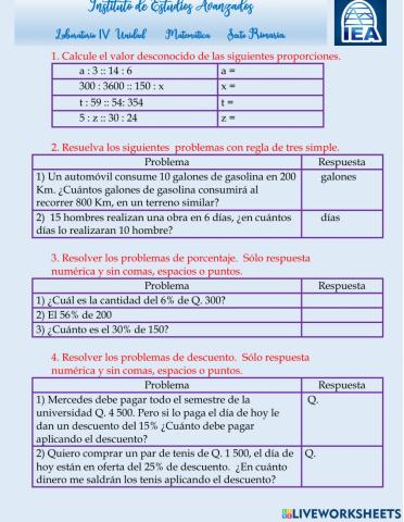 Laboratorio IV unidad