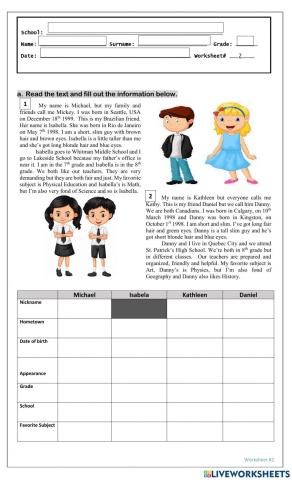 Articulating Personal Information (Paper 2)