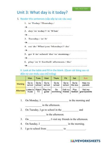 What day is it today?