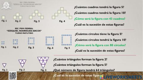 Sucesión de figuras