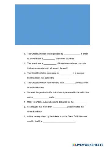 The Great Exhibition