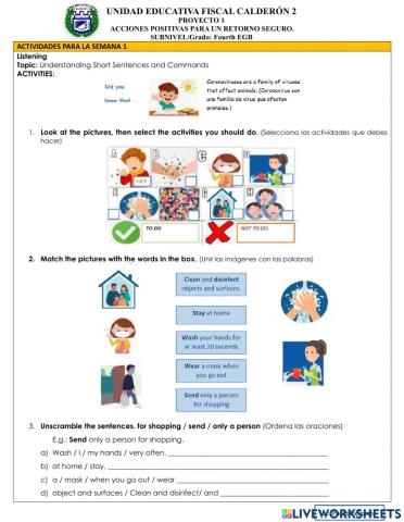 Safety measures coronavirus