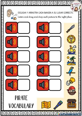 Pirate vocabulary