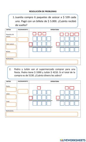 Resolución de problemas