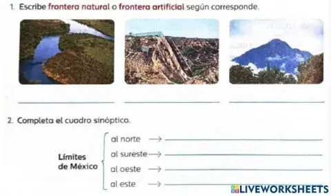 Geografía cuarto fronteras