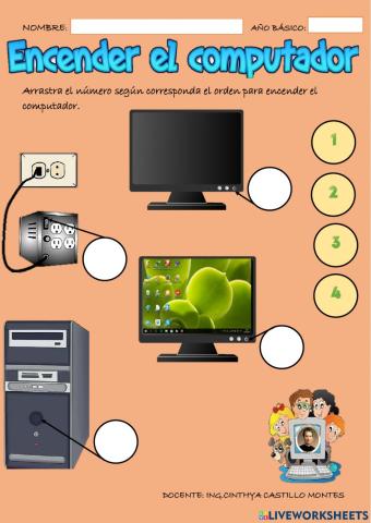 Encender el computador