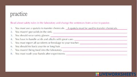 Modals Passive Voice