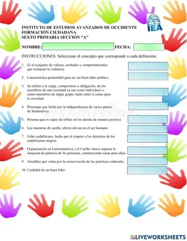 Liderazgo y Cultura de Paz