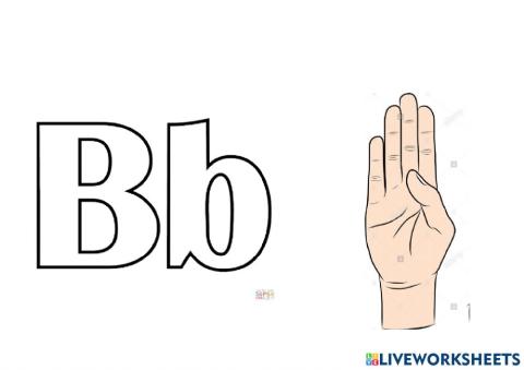 Vocabulario en señas LSE Bb