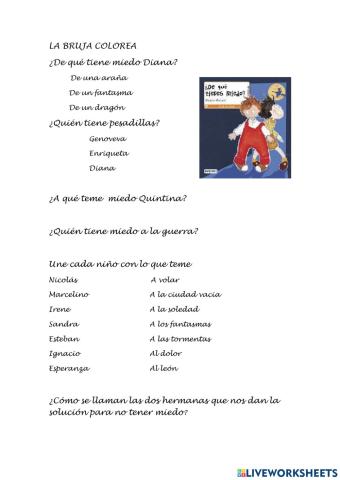 ¿De qué tienes miedo?