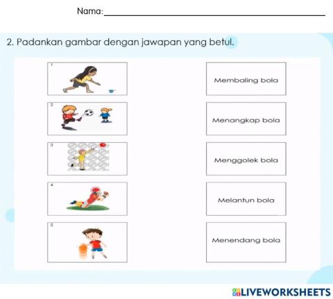 Pergerakan menggunakan bola