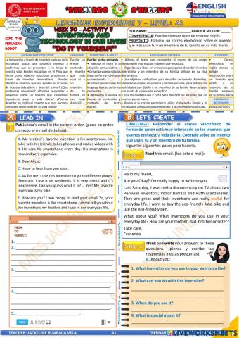 A1 - EDA 7 - activity 3 - Aprendo en casa