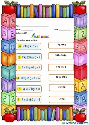 Darab dan Bhagi Jisim