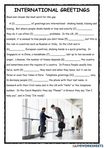 International Greetings