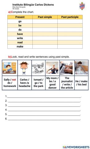 12 - Grammar Practice 6-10