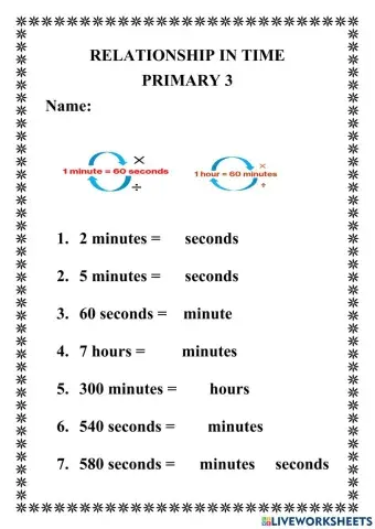 Relationship in Time