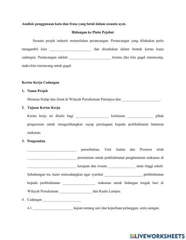 Hidangan ke Pintu Pejabat