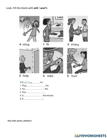 Prediction with will-won't