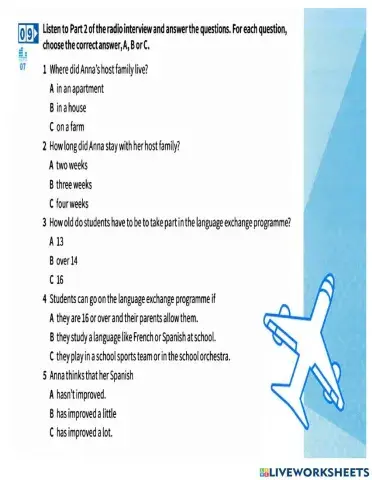 Mindset Foundation Unit 4- Listening 