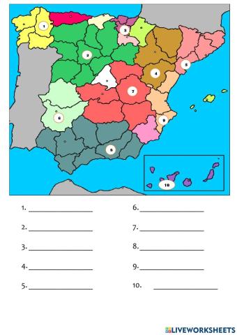 Spanish provinces