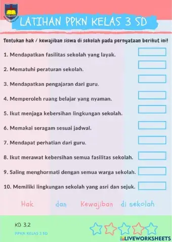 Hak dan Kewajiban Siswa di Sekolah