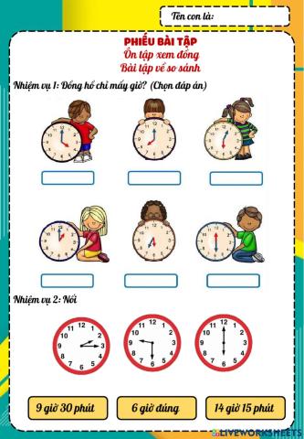 Phiếu bài tập toán 06-10