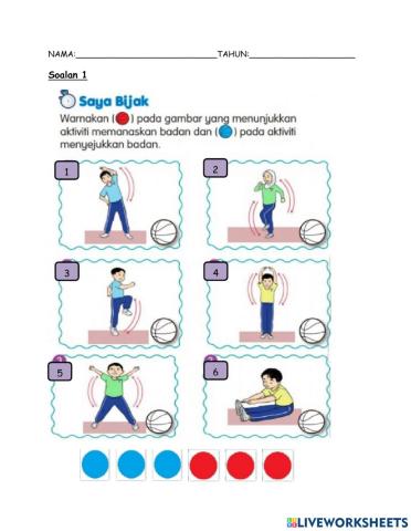 Memanaskan dan menyejukkan badan