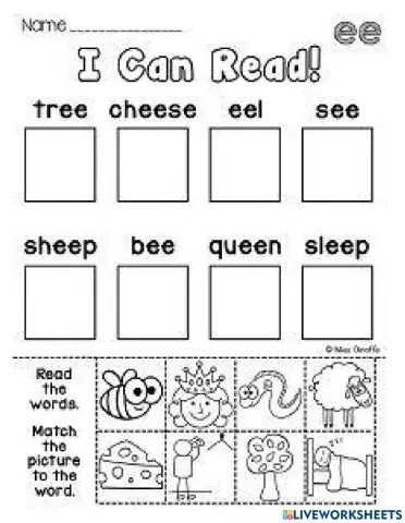 Ee worksheet