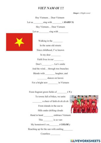 Viet nam oi english cover by jimmy