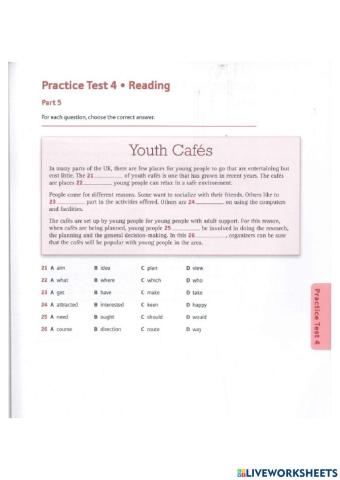 Reading mock 4