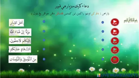 Doa ketika menziarahi kubur