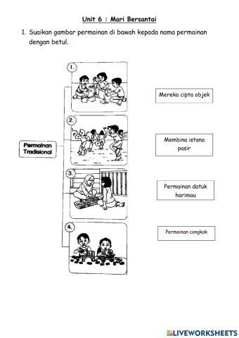 Unit 6 : Mari Bersantai