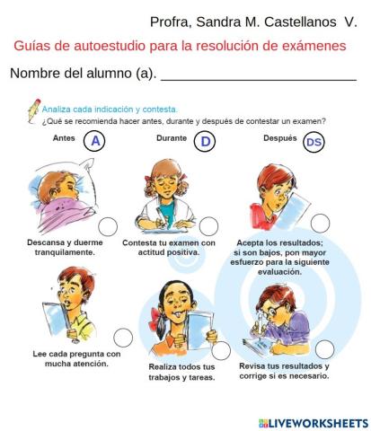 Guias de autoestudio