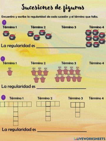 Sucesiones de figuras