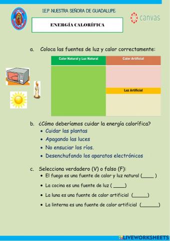 Energía calorífica